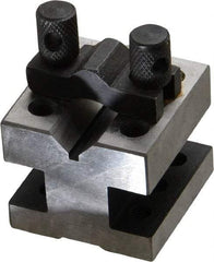 Value Collection - 19/32" Max Capacity, 90° Angle, Hardened Steel V-Block - 1-3/8" Long x 1-3/8" Wide x 1-3/16" High, Sold as Individual - Americas Industrial Supply