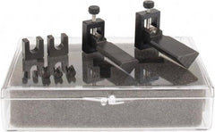 SPI - 0.03 to 9/32" Capacity, 90° Angle, V-Block - Includes 2 Super Wee Blocks, 5 Upper Prisms, Bridges, Fitted Case, Sold as 2 Block Set - Americas Industrial Supply