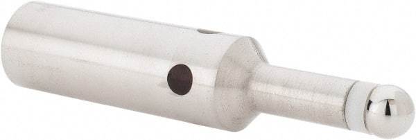 Made in USA - 0.4" Head Diam, 3/4" Shank, Single End, Electronic Edge Finder - Accurate to 0.0002", Ball Contact - Americas Industrial Supply
