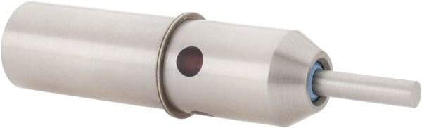 Made in USA - 0.2" Head Diam, 3/4" Shank, Single End, 3 Dimensional Electronic Sensor - Accurate to 0.0005", Cylindrical Contact - Americas Industrial Supply