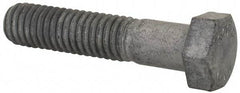 Value Collection - 3/8-16 Thread, 1-3/4" Length Under Head, Steel Hex Head Bolt - Hot Dipped Galvanized Coated, UNC Thread, ASTM A307, Grade 2 - Americas Industrial Supply