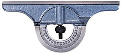 PEC Tools - 12 Inch Long Blade, Reversible Combination Square Protractor Head - Powder Coated, Cast Iron - Americas Industrial Supply