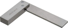 Value Collection - 2-1/2" Blade Length, 1-1/2" Base Length Steel Square - 0.0003" Accuracy, Beveled Edge - Americas Industrial Supply