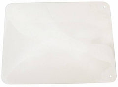 PRO-SAFE - Polycarbonate Concave Shield - 12" Wide x 16" Long x 1/8" Thick, Magnetic Base, For General Purpose Use - Americas Industrial Supply