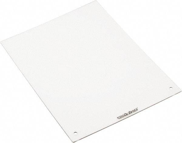 PRO-SAFE - Polycarbonate Flat Shield - 12" Wide x 16" Long x 1/8" Thick, Magnetic Base, For General Purpose Use - Americas Industrial Supply