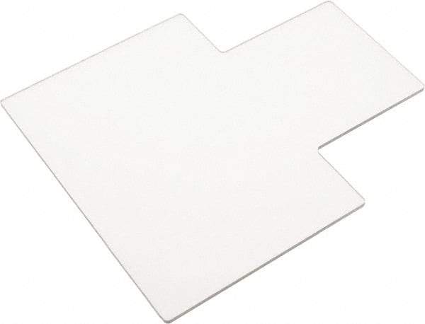 Flexbar - 12-3/4 Inch Long x 11 Inch Wide x 3/16 Inch High/Thick Polycarbonate Replacement Shield - For Use With Flexbar - 13042 Pivot Mount Grinder Guard - Americas Industrial Supply