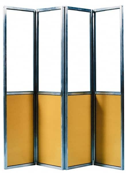 Flexbar - Portable Panel Guards Type: Modular Machine Guard (4 Panel) Lower Panel Type: Safety - Americas Industrial Supply