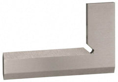 Value Collection - 6-1/4" Blade Length, 4" Base Length Steel Square - 0.0014" Accuracy, Beveled Edge - Americas Industrial Supply