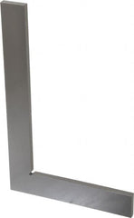 Value Collection - 8-1/2" Blade Length, 5-1/8" Base Length Tool Steel Square - 0.0016" Accuracy - Americas Industrial Supply