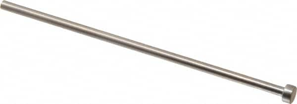 Gibraltar - 3.2mm Pin Diam, 6mm Head Diam x 3mm Head Height, 100mm OAL, Straight Ejector Pin - Steel, 97mm Pin Length - Americas Industrial Supply