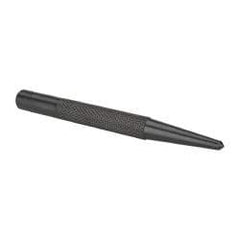 Value Collection - 5/32" Center Punch - 4" OAL, Steel - Americas Industrial Supply