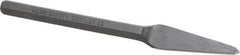 Mayhew - 5-1/2" OAL x 1/8" Blade Width Cape Chisel - Americas Industrial Supply