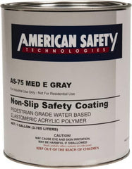 American Safety Technology - 1 Gal Gray Antislip Epoxy - Americas Industrial Supply