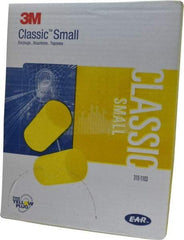 3M - Disposable, Uncorded, 29 dB, Barrel Earplugs - Yellow, 200 Pairs - Americas Industrial Supply