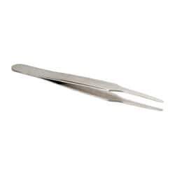 Erem - 4-1/2" OAL 2A-SA Precision Tweezers - Round Tapered Tip - Americas Industrial Supply