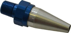 Vortec - Blow Gun OSHA Air Saver Nozzle - 1/8 NPT, 1-7/8" Long, Aluminum - Americas Industrial Supply