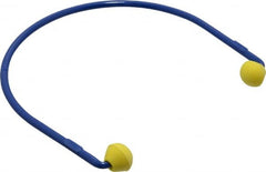 3M - Reusable, Banded, 17 dB Earplugs - Yellow, 1 Band, 1 Pair of Pods - Americas Industrial Supply
