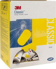 3M - Disposable, Uncorded, 29 dB Earplugs - Yellow, 200 Pairs - Americas Industrial Supply