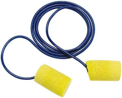 3M - Disposable, Corded, 29 dB, Barrel Earplugs - Yellow, 200 Pairs - Americas Industrial Supply