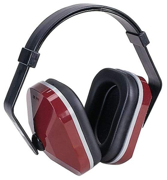 3M - Three Position Black & Maroon Earmuffs - 22 Max NRR Rating - Americas Industrial Supply