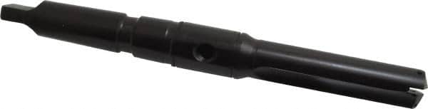 Allied Machine and Engineering - Series 1.5, 55/64 to 15/16" Diam, 3MT Taper Shank, Straight Flute Spade Drill - 2-3/4" Max Depth, 5-39/64" Body Length, 9-5/32" OAL, Short Length, Through Coolant - Americas Industrial Supply