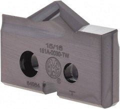 Allied Machine and Engineering - 15/16" Diam x 5/32" Thick, Seat Code 1, Spade Drill Insert - TiAlN Coated, Cobalt, Series T-A - Americas Industrial Supply