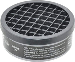 North - Black Cartridge - Series 7700, Protects Against Organic Vapor - Americas Industrial Supply