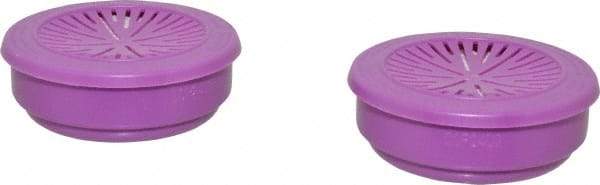 North - Purple P100 Filter - Series 7700, Protects Against P100 Particulate Filter Cartridge - Americas Industrial Supply