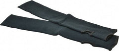 Ringers Gloves - Size Universal, Black Kevlar Cut Resistant Sleeve - 18" Long Sleeve, Elastic Opening at Both Ends, Made with Thumb Hole - Americas Industrial Supply