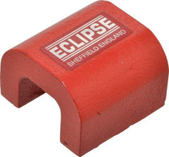 Eclipse - 0 Hole, 2-7/16" Overall Width, 2-3/8" Deep, 1-13/64" High, 76 Lb Average Pull Force, Alnico Power Magnets - 14.28mm Pole Width, 550°C Max Operating Temp, Grade 5 Alnico - Americas Industrial Supply