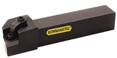 Kennametal - MCGN, Left Hand Cut, 0° Lead Angle, 3/4" Shank Height x 3/4" Shank Width, Negative Rake Indexable Turning Toolholder - 4-1/2" OAL, CN..43. Insert Compatibility, Series Kenloc - Americas Industrial Supply