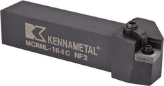 Kennametal - MCRN, Left Hand Cut, 15° Lead Angle, 1" Shank Height x 1" Shank Width, Negative Rake Indexable Turning Toolholder - 5" OAL, CN..43. Insert Compatibility, Series Kenloc - Americas Industrial Supply
