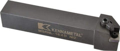 Kennametal - MSRN, Left Hand Cut, 15° Lead Angle, 1" Shank Height x 1" Shank Width, Negative Rake Indexable Turning Toolholder - 6" OAL, SN..43. Insert Compatibility, Series Kenloc - Americas Industrial Supply