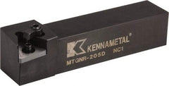 Kennametal - MTGN, Right Hand Cut, 0° Lead Angle, 1-1/4" Shank Height x 1-1/4" Shank Width, Negative Rake Indexable Turning Toolholder - 6" OAL, TN..54. Insert Compatibility, Series Kenloc - Americas Industrial Supply