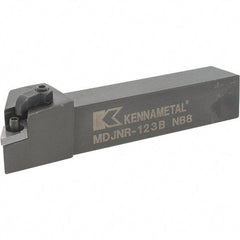 Kennametal - MDJN, Right Hand Cut, 3° Lead Angle, 3/4" Shank Height x 3/4" Shank Width, Negative Rake Indexable Turning Toolholder - 4-1/2" OAL, DN..33. Insert Compatibility, Series Kenloc - Americas Industrial Supply
