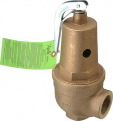 Conbraco - 1-1/2" Inlet, 1-1/2" Outlet, ASME Safety Relief Valve - 30 Max psi, 3,151,000 BTUs - Americas Industrial Supply