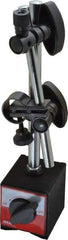 Value Collection - 130 Lb Magnetic Force, Fine Adjustment Indicator Positioner & Holder with Base - Post & Rod, Rectangular Base, 55mm Base Height, 63mm Base Length, 50mm Base Width - Americas Industrial Supply