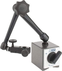 Noga - Fine Adjustment Indicator Positioner & Holder with Base - Articulated Arm, 55mm Base Height - Americas Industrial Supply
