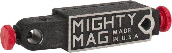 Made in USA - 4-1/2" Long x 1" Wide x 1-1/4" High Magnetic Indicator Base - 45 Lb Magnetic Pull - Americas Industrial Supply