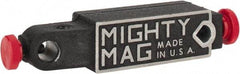 Made in USA - 4-1/2" Long x 1" Wide x 1-1/4" High Magnetic Indicator Base - 45 Lb Magnetic Pull - Americas Industrial Supply