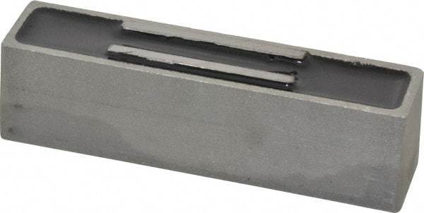 Mag-Mate - 1" Wide x 1-1/4" High x 4-1/2" Long, Rectangular Ceramic Holding Magnet - 2 Pole, 45 Lb Max Holding Capacity, 22.5 Lb Average Holding Capacity - Americas Industrial Supply