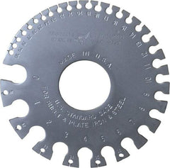 PEC Tools - #36 Steel Wire and Sheet Metal Gage - Use with Uncoated Sheet and Plate Iron and Steel - Americas Industrial Supply