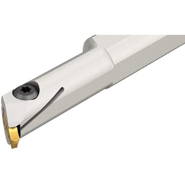 Iscar - 25mm Min Bore Diam, 160mm OAL, 25mm Shank Diam, GHIU Indexable Boring Bar - 50mm Max Bore Depth, GIPI Insert - Americas Industrial Supply