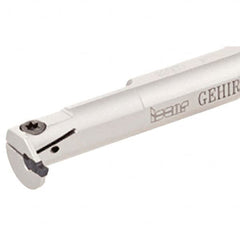 Iscar - 14mm Min Bore Diam, 150mm OAL, 12mm Shank Diam, GEHI Indexable Boring Bar - 4mm Max Bore Depth, GEPI Insert, Clamp Holding Method - Americas Industrial Supply