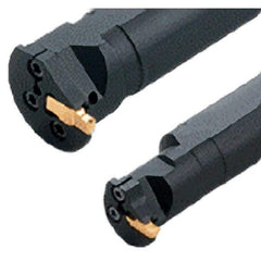 Iscar - GHAI, Internal, Right Hand, Indexable Grooving Tool Holder - 32mm Shank Width, 200mm OAL, Through Coolant - Americas Industrial Supply