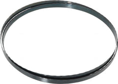 Starrett - 18 TPI, 7' 9-1/2" Long x 1/2" Wide x 0.025" Thick, Welded Band Saw Blade - Carbon Steel, Toothed Edge, Wavy Tooth Set, Flexible Back, Contour Cutting - Americas Industrial Supply