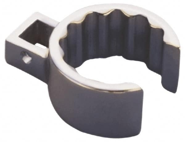 Martin Tools - 1/2" Drive, 1-5/16", Chrome Finish, Flare Nut Crowfoot Wrench - Americas Industrial Supply