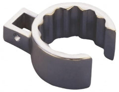 Martin Tools - 1/2" Drive, 1-5/16", Chrome Finish, Flare Nut Crowfoot Wrench - Americas Industrial Supply
