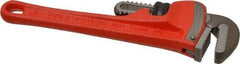 Ridgid - 8" Cast Iron Straight Pipe Wrench - 1" Pipe Capacity - Americas Industrial Supply