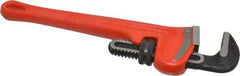 Ridgid - 12" Cast Iron Straight Pipe Wrench - 2" Pipe Capacity - Americas Industrial Supply